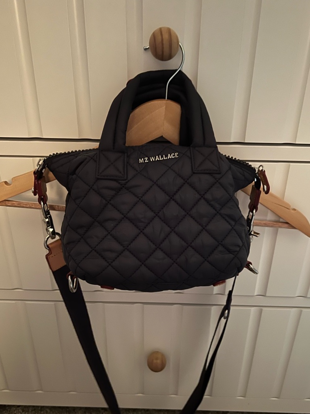EUC Navy MZ Wallace Micro Sutton Bag